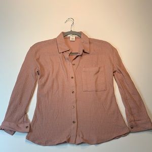 Pink Button down Shirt